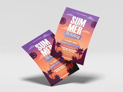 Summer Holiday - Flyer Template Vol. 01