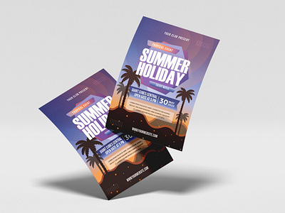 Summer Holiday - Flyer Template Vol. 02