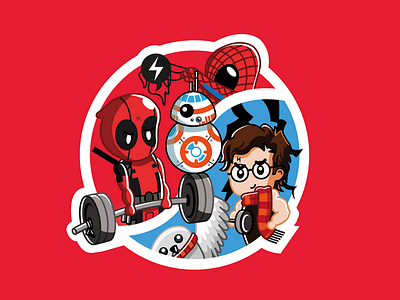 Marvel Sticker