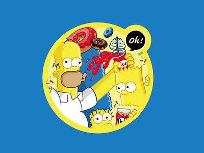 Simpson Sticker