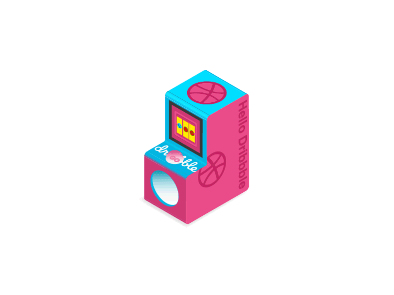 Hello Dribbble 2.5d