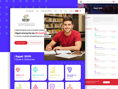 2030 Landing page