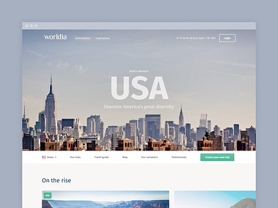 Travel booking platform redesign design prototype travel ui ux