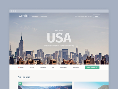 Travel booking platform redesign