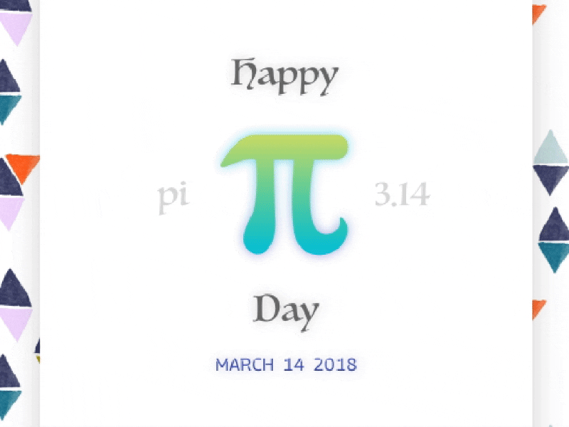 Happy Pi Day day design flat happy pi