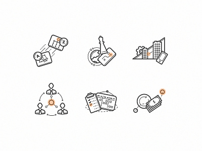 Icons 2.0 business consulting icons illustrator information svg technology vector