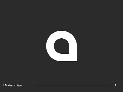 36 of type '20 - A 36days 36daysoftype branding design minimal minimalist minimalist logo