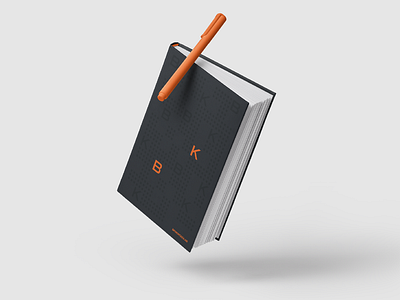 BK Montaza — Notebook book branding cover design graphicdesign identity logo