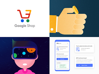 My 2018's #Top4Shots adobe animation app augmented reality branding card chatbot daily ui design flat google illustration interaction interface logo ui user experience user interface ux vector
