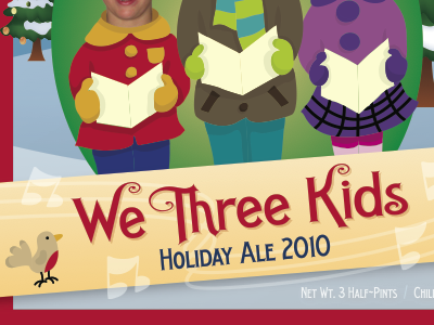 Holiday Beer Label