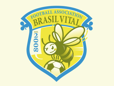 Football Association Brasil Vital ball bee brasil bumble crest fly fott shamrock shield vital