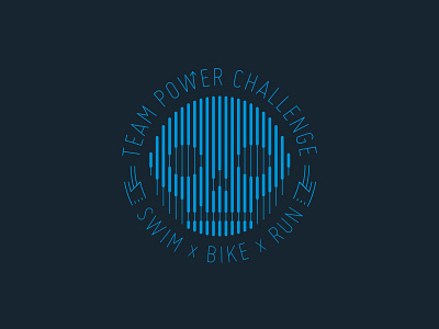 swim x bike x run ✌️ badge challenge skull triathlon