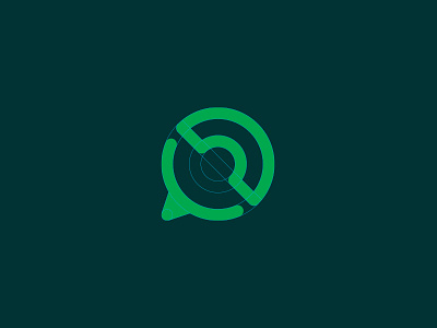 WhatsApp Icon call communicate messenger phone speech bubble