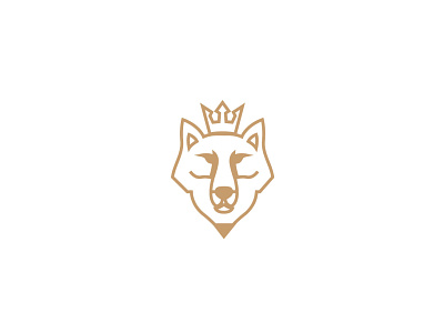 Wolf branding crown illustration king logo logo design wolf wolf logo wolves