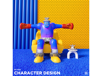 Character design 3d art c4d character