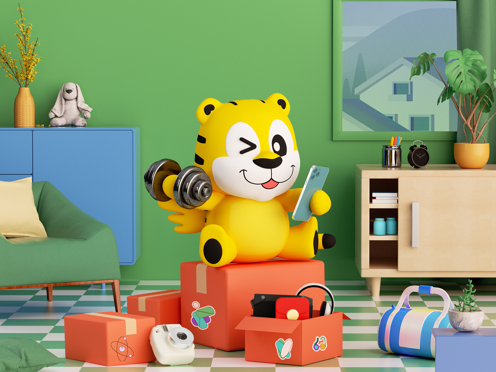 IP CARTOON AND SCENCE DESIGN by fuyao on Dribbble