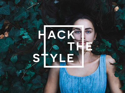 Hack the style branding fashion logo