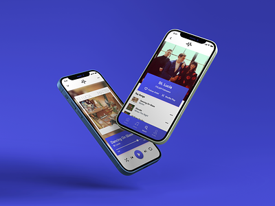 Muse Music App — Smartphone mocup app app design music product design smartphone user interface design uxui