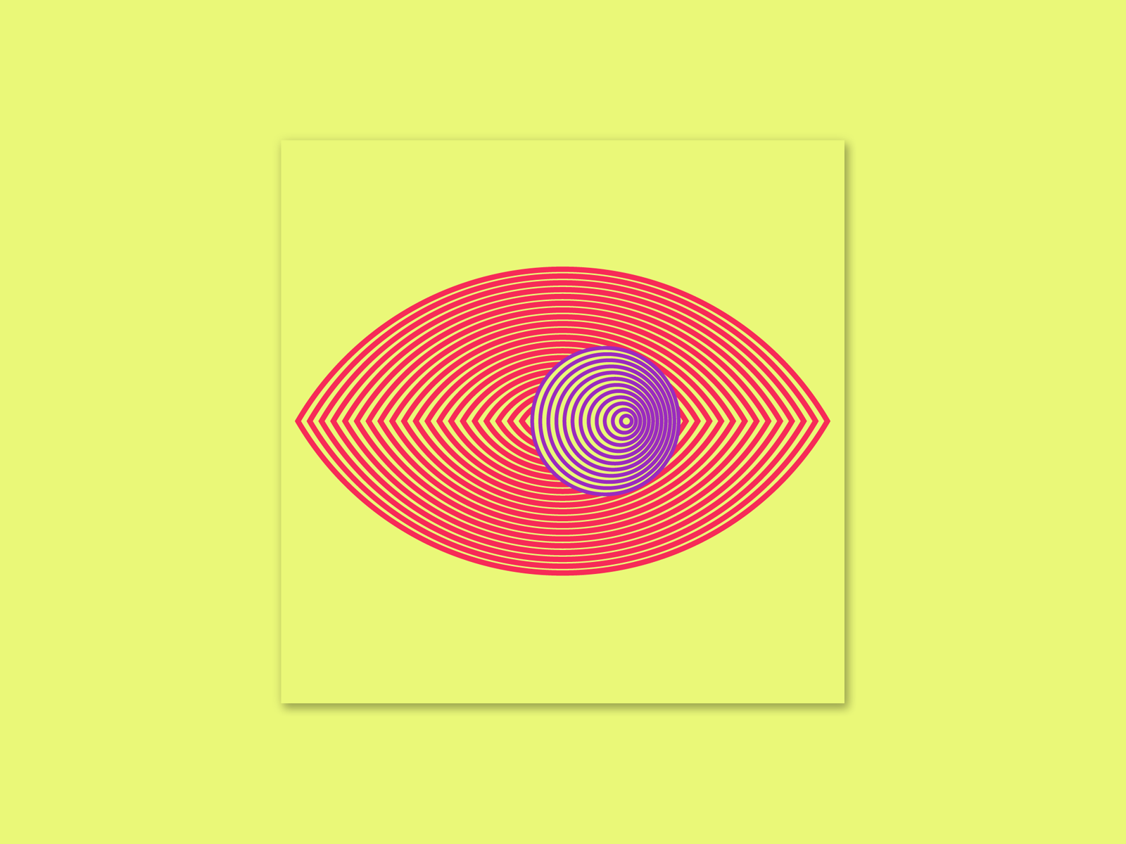 Op Art 5 Eye by Chris Clark on Dribbble