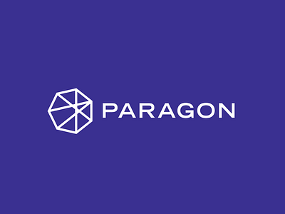 Paragon Logo branding geometric identity logo logo design mark vector