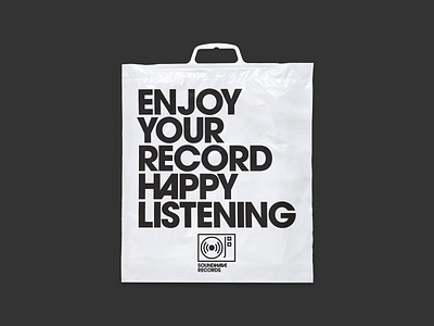 Soundwave Records | Collateral branding design geometric illustration logo
