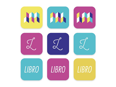 Libro Logo Ideas app branding design icon illustration logo typography ux vector