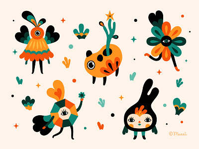 Forest Creatures I