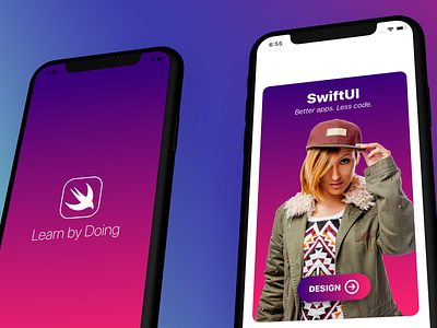 Learn by Doing iOS 13 app made with SwiftUI development ios app mobile app mobile ui swift swiftui xcode