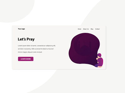 Let's Pray landingpage pray ramadan ramadankareem ramadanmubarak