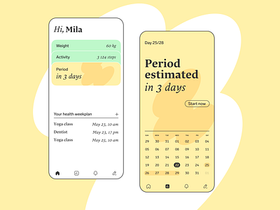 Periods Tracking App