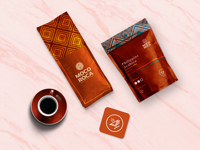 Moco Roca beverage brewed coffee design graphic design hot iced identity logo packaging