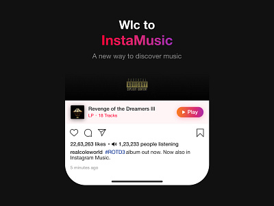 Preview Album Tracks on Instagram