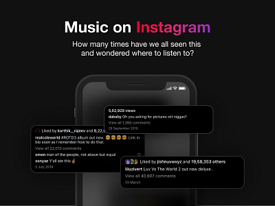 Discover Music on Instagram artists music