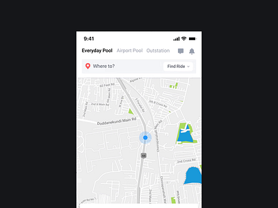 Taxipool app carpooling interaction design taxi taxipool