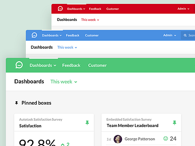 SimpleSat Dashboard Design app blue colors dashboard flat green interface red ui ux website