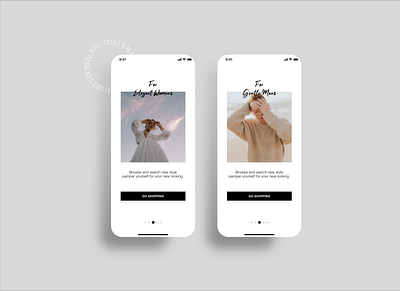 Eclipse Fashion App app brand design branding design design ecommerce mobile mobile app mobile app design ui ux