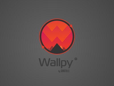 Logo for a Wallpy app