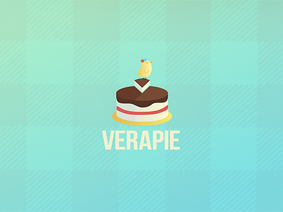 Verapie - Logo for a bakergirl bakergirl bakery branding cake candy ilja2z logo package pie sweet verapie