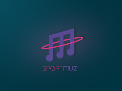 Logo for an online music service hula hup ilja2z logo m logo music online service sport