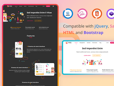 Retail Landing Page 3d app business corporate ecommerce figma freebie homepage html illustration landing page payment restaurant retail shop sing single page ui ux workshop