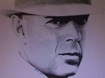 Bruce bruce willis stippling