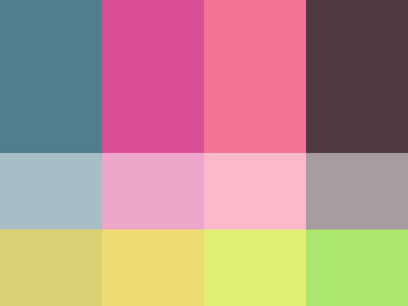 Palette 01 by Wes Manley on Dribbble