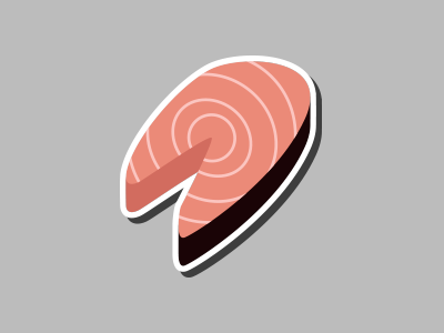 Salmon Icon food icon salmon