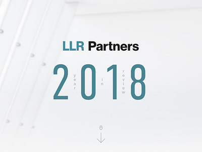 Year in Review - LLR Partners design ui website year in review