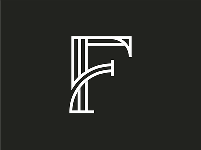36 days of type ~ 6/36 ~ F 36daysoftype logo monogram type typography