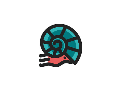 Ammonite icon icondesign illustrator lineicon vector vector art