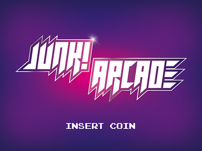 Junk! Arcade adobeillustrator design designer graphicdesign graphicdesigner illustrator logo logodesign logodesigner vector vectorart vectordesign