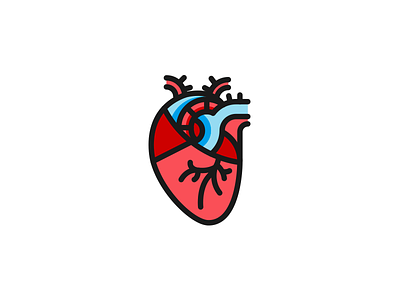 Heart anatomycal heart graphic art graphic design graphics heart heart icon icon icon artwork icon design iconaday illustration illustrator lineicon sketch vectober vector vector art