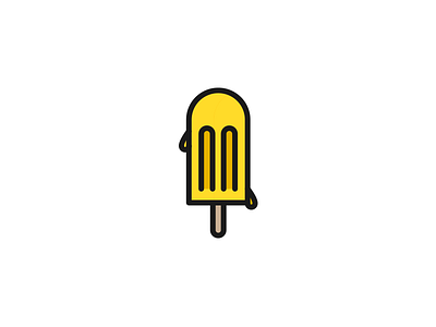 Popsicle graphic art graphic design graphics ice lolly icon icon design iconaday illustration line icon popsicle sketch vectober vector vector art