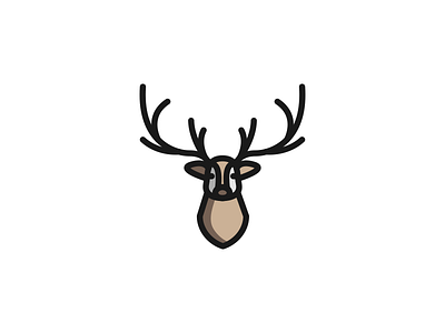 Elk deer deer icon elk elk icon graphic design graphics icon icon design iconaday illustrator moose moose icon sketch vectober vector vector art